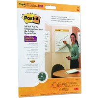 Post-it® Super Sticky Wall Pad 566. 20 x 23 in (50.4 x 58.4cm), White Paper, 30 Sheets/Pad, 1 Pad/Pack