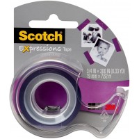 Scotch® Giftwrap Tape in Dispenser 15. 3/4 x 650 in (19mm x 16.5m). 1 roll/dispenser