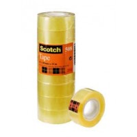 3M Scotch Magic Tape (Matte Finish) 3/4x36 yards Desk Dispenser Refills,  12 rolls/box