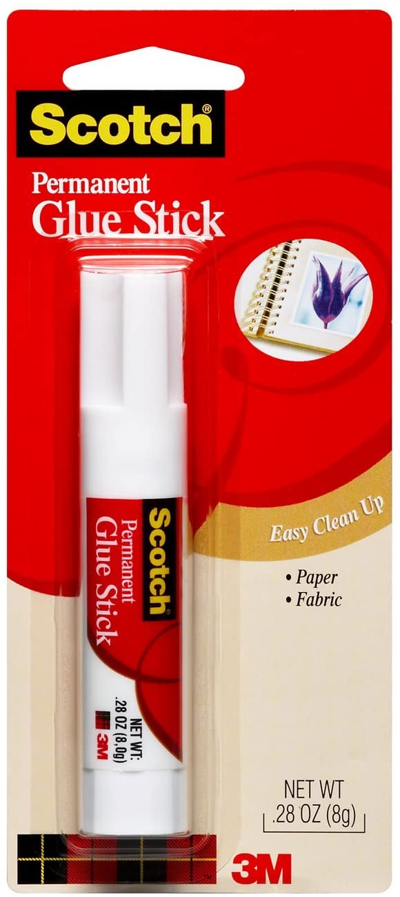 Scotch® Glue Stick permanent white 6008. 0.28 oz (8gr.), 1 stick/pack – Ay  stationery