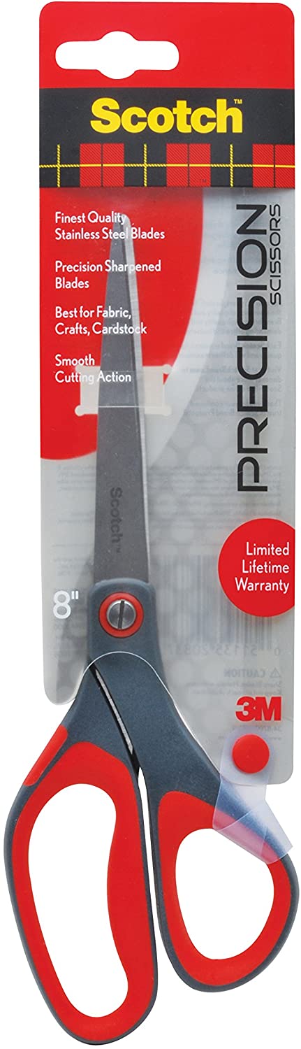 Scotch Scissors 1407 7 Inch Home & Office Right/Left Hand 5 Year Warranty 