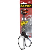 Scotch™  Titanium Scissors 1468TNS-MIX.  Titanium Anti-Adherent blade, 8 in (20cm). 1 scissor/card