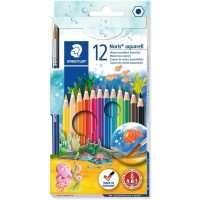 Aquarell W/Col. pencil w/brush 12p