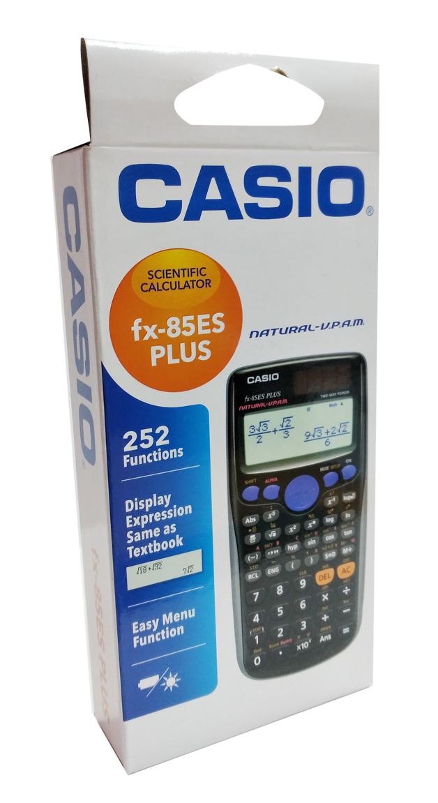 gullig grad kyst CASIO Scientific Calculator – fx 85ES Plus – Ay stationery