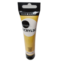 Daler Rowney – ACRYLIC COLOUR, GOLD HUE, 75ml