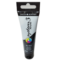 Daler Rowney – ACRYLIC COLOUR, MARS BLACK, 59ml