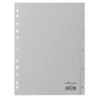 DURABLE – A4 (1-5) Grey Dividers