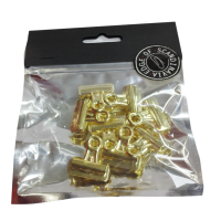 Edge of Scan – Gold Color Binder Clips