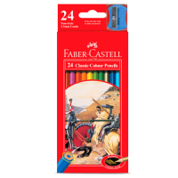 Faber Castell – CLASSIC COLOR PENCILS, SET OF 24 PCS.