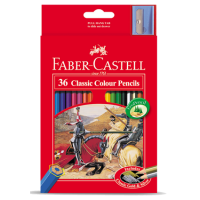 Faber Castell – CLASSIC COLOR PENCILS, SET OF 36 PCS.