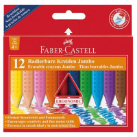 Faber Castell – JUMBO CRAYONS, SET OF 12 PCS.