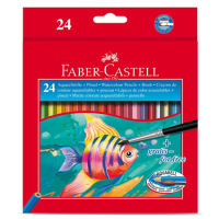 Faber Castell – WATER COLOR PENCILS, SET OF 24 PCS.