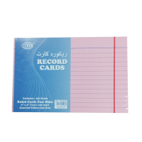FIS – RECORD CARDS – Ruled Color