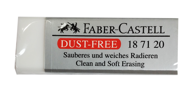 FABER CASTELL – ERASER – DUST FREE – Ay stationery