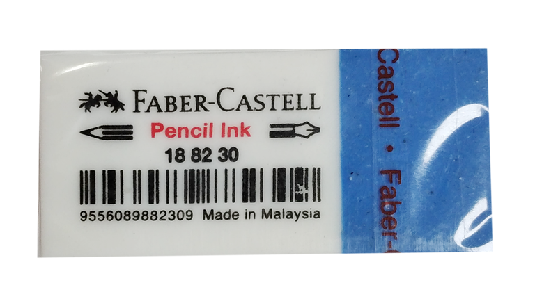 FABER CASTELL – ERASER – PENCIL INK – Ay stationery