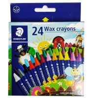 Staedtler –  WAX CRAYONS, SET OF 24 PCS.