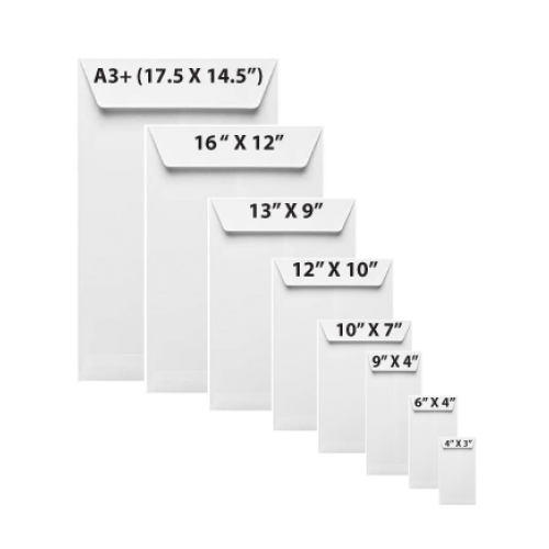 17.5" x 14.5" WHITE ENVELOPE
