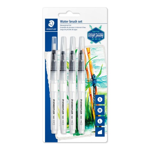 Water Fillable Brush Bls 4pc
