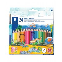 Coloured pencils aquarell set 24col