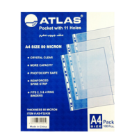 ATLAS – PUNCHED (80) POCKETS – AS F32438-100