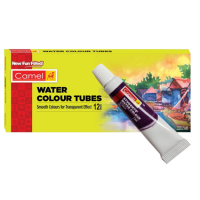 CAMEL – WATER COLOR TUBES – 12 Colors