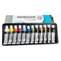 DALER ROWNEY – WATER COLOR TUBES  – 12 Colors