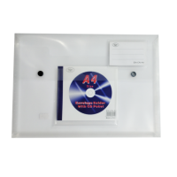 DELUXE – CLEAR BAG WITH CD POUCH – ENCN A4