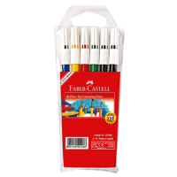 FABER CASTELL – FIBRE TIP COLOR PENS – 6 Colors