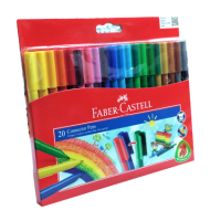 FABER CASTELL – SKETCH (CONNECTOR) PENS – 20 Colors