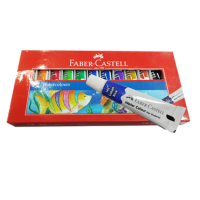 FABER CASTELL – WATER COLOR TUBES – 12 Colors