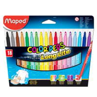 MAPED – COLOR’PEPS (LONGLIFE) – 18 Colors