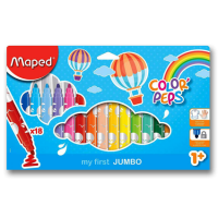 MAPED – COLOR’PEPS (MY FIRST JUMBO) – 18 Colors