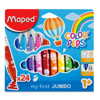 MAPED – COLOR’PEPS (MY FIRST JUMBO) – 24 Colors