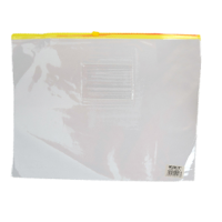 MODEST – CLEAR ZIPPER BAG(A4) – T57
