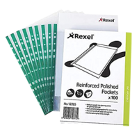 REXEL – PUNCHED (80) POCKETS – 12265