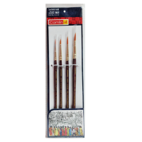 CAMLIN – SYNTHETIC GOLD, FLAT BRUSHES – SERIES 66 (4 Pcs / PKT)