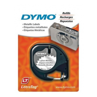 DYMO  TP 12mmX4M LT Metallic Silver(91208) – DYS0721730
