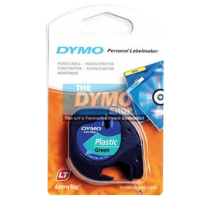 DYMO  TP 12mmX4M LT Plastic Green(91204) – DYS0721640
