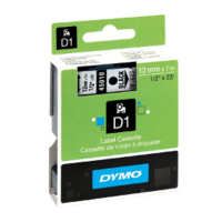 DYMO TP 12mmX7M Transparent D1 (45010) – DYS0720500
