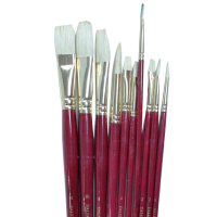 DALER ROWNEY – NATURAL WHITE BRISTLE (10 Pcs / PKT)