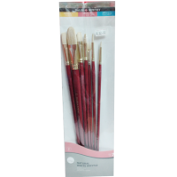 DALER ROWNEY – NATURAL WHITE BRISTLE (7 Pcs / PKT)