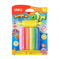 DELI – MODELLING CLAY – 6 COLORS