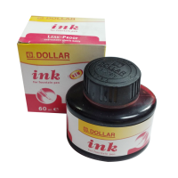DOLLAR – FOUNTAIN PEN INK (RED) – 66431
