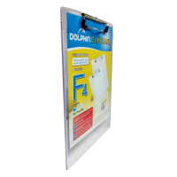 DOLPHIN – ACRYLIC  CLIP BOARD (A4) – 8045