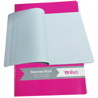 ENLIVO – SINGLE LINE EXERCISE NOTE BOOK  – A4 (100 Pages)