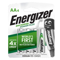 ENERGIZER  –  RECHARGE BATTERY (AA4) – 2205149