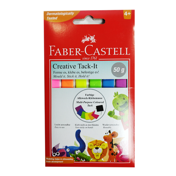 FABER CASTELL – TACK-IT (COLOR) – 187094 – Ay stationery