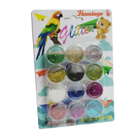 FLAMINGO – GLITTER POWDERS – 12 Colors