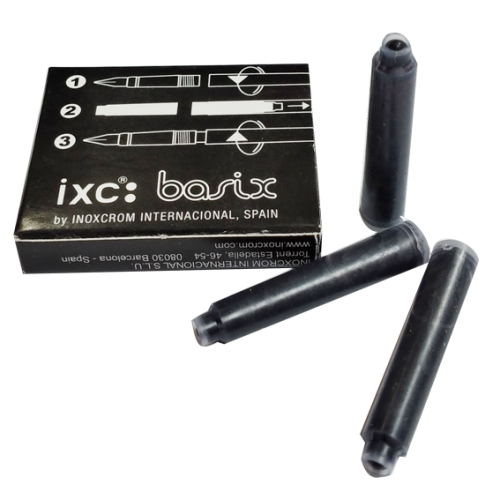 INOXCROM - INK CARTRIDGES (6 PCS) BLACK - 33001733