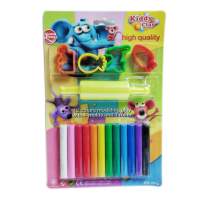 KIDDY CLAY – MODELLING CLAY – 12 COLORS